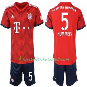 Fußballtrikots FC Bayern München Hummels 5 Kinder 2018-2019 Kurzarm Heimtrikotsatz kaufen